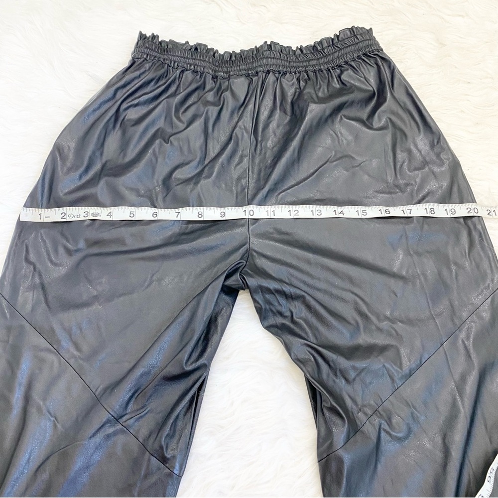 RAMY BROOK Black Faux Leather Samson Pants - Picture 7 of 11